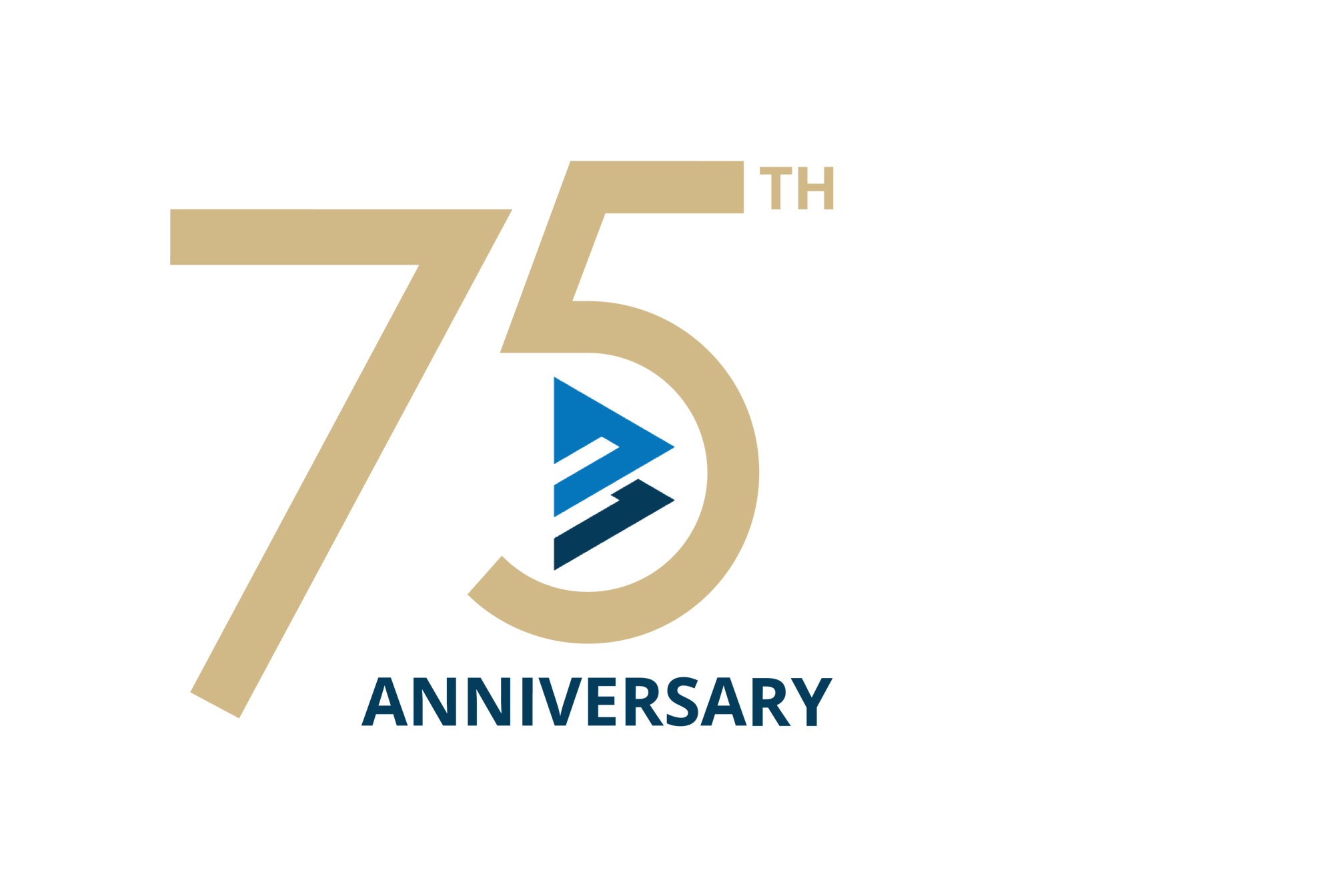75th Anniversary LOGO no BW